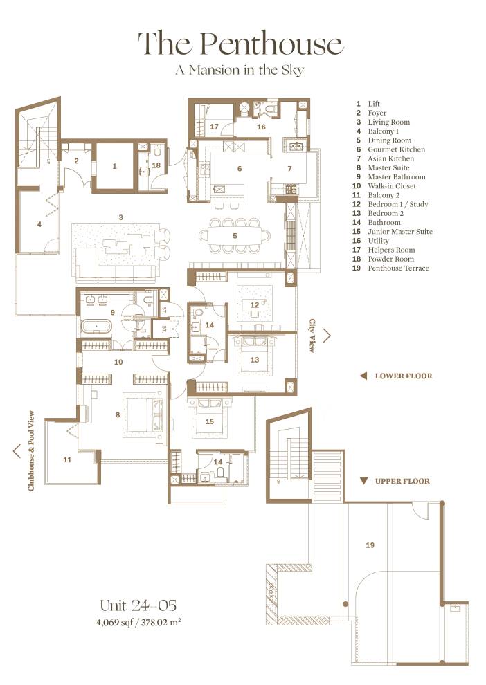 Draycott Eight 4-bedroom penthouse